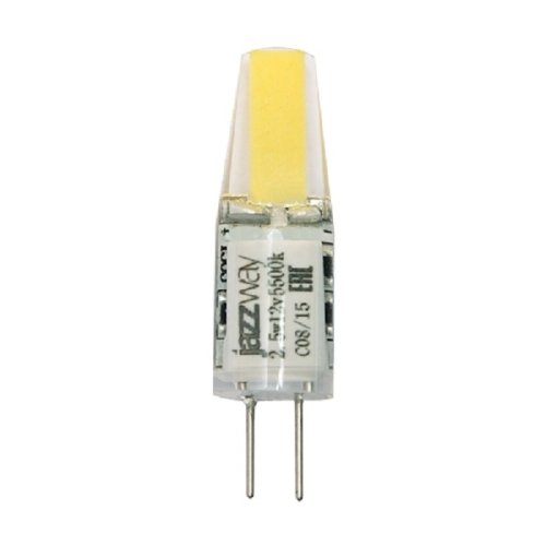 Лампа светодиодная (низковольтная) JazzWay PLED-G4 COB 2,5W12В 2,5Вт 200Лм 5500К картинка 